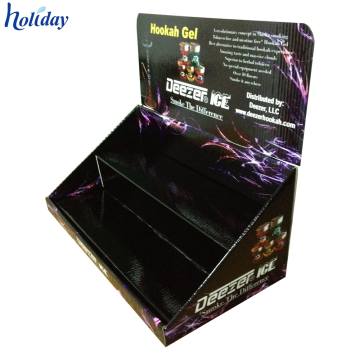 Wholesale cardboard makeup counter lip balm nail polish display stand